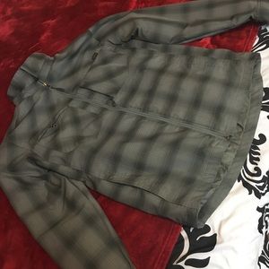 Men's lightweight zip up spring jacket
